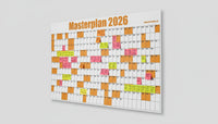 Masterplan 2026 – Der XXL-Wandkalender für dein erfolgreichstes Jahr